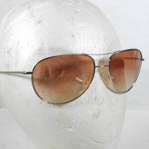 American Eagle Outfitters PORSCHA Men's Aviator Gold Metal Frame Sunglasses